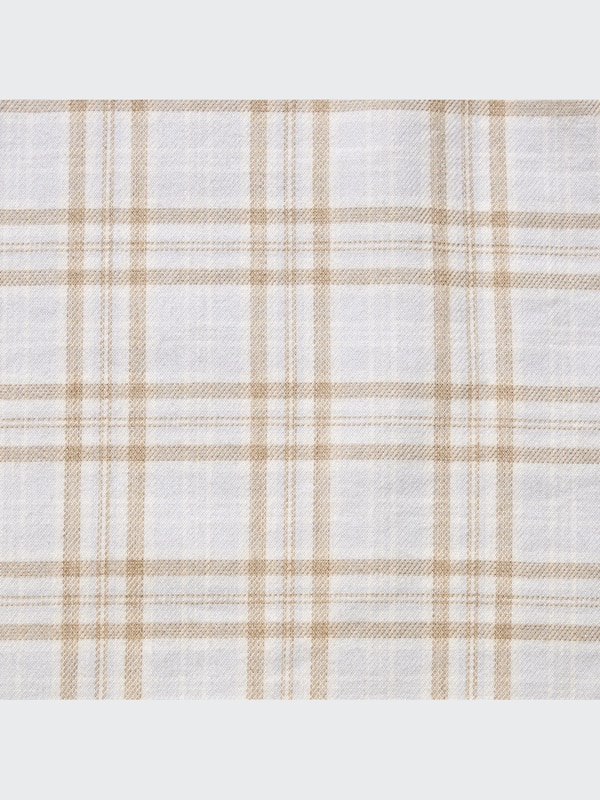 Soft Brushed Checked Long-Sleeve Shirt