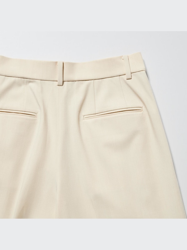 Wide-Fit Pleated Pants (Tall)