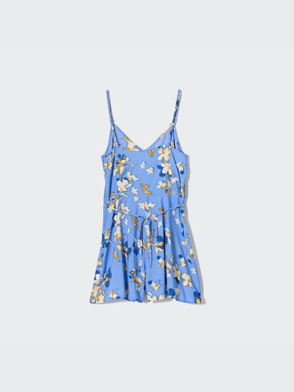 Printed Camisole Romper