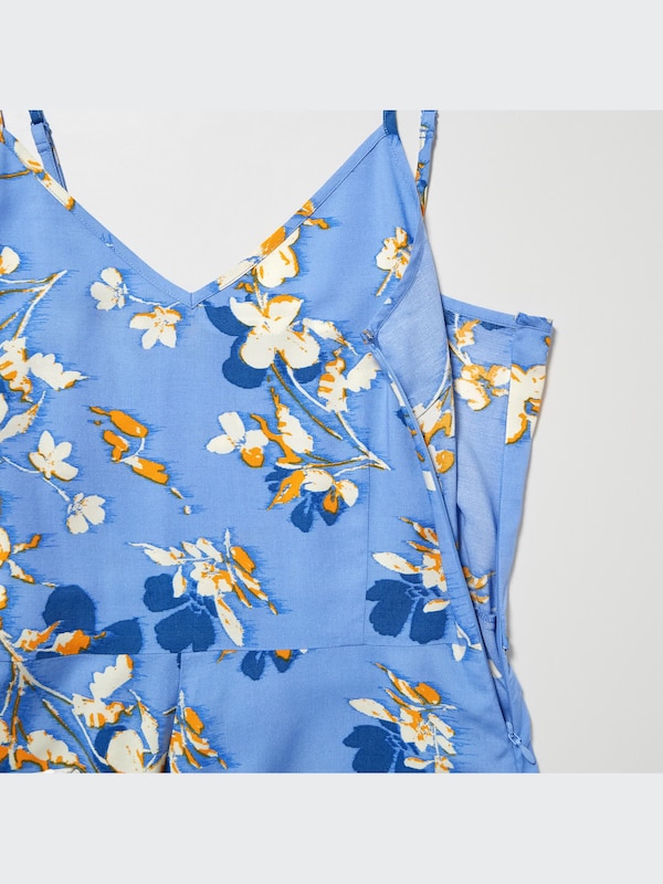 Printed Camisole Romper