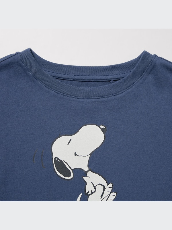 FILLE UT MANCHES COURTES PEANUTS