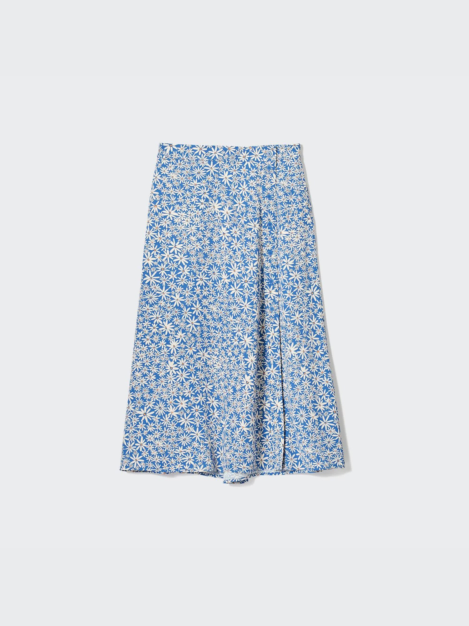 Printed Slit Midi Skirt | UNIQLO US