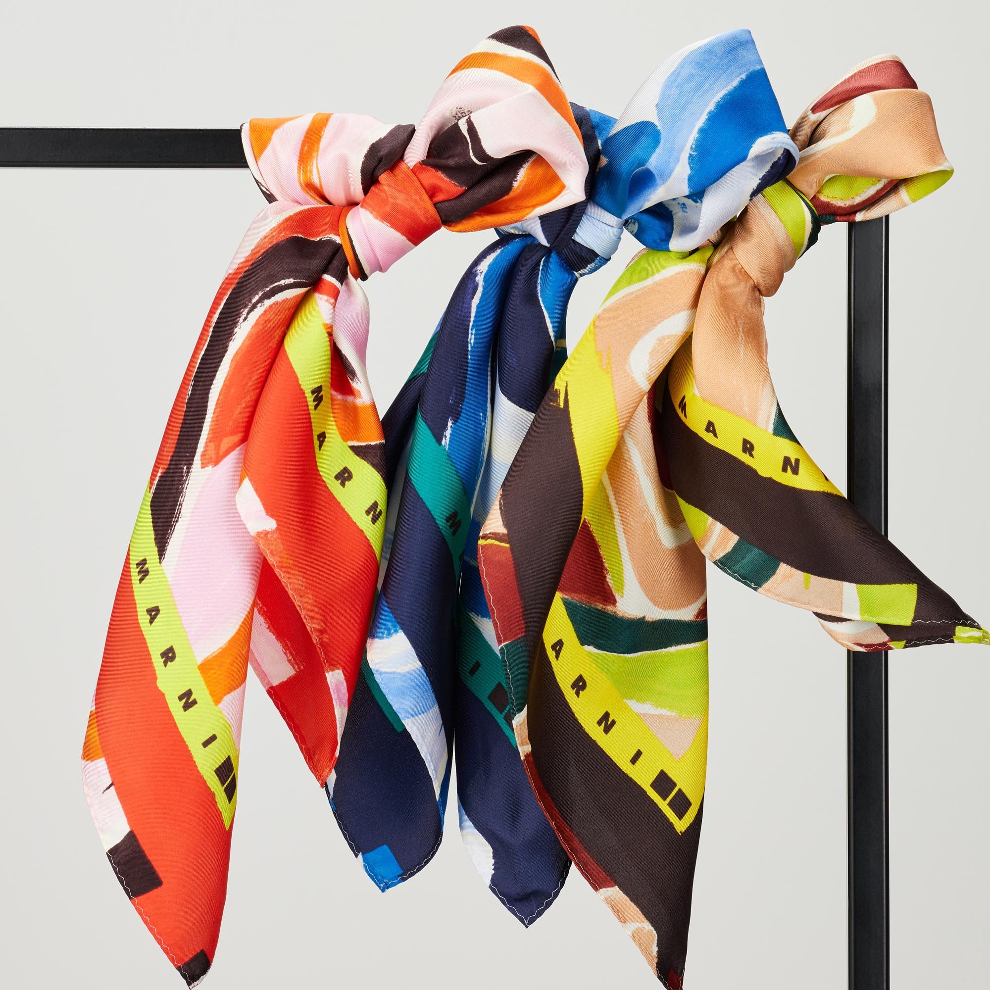 Marni store silk scarf