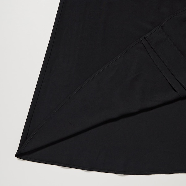 V-Neck Long-Sleeve Flare Dress | UNIQLO US