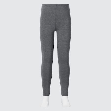 Kinder HEATTECH Extra Warm Baumwolle Thermo Leggings