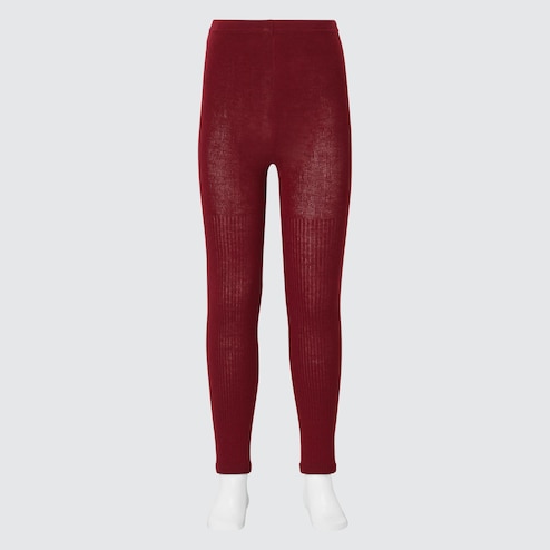 Ribbed Leggings with Elasticated Waistband