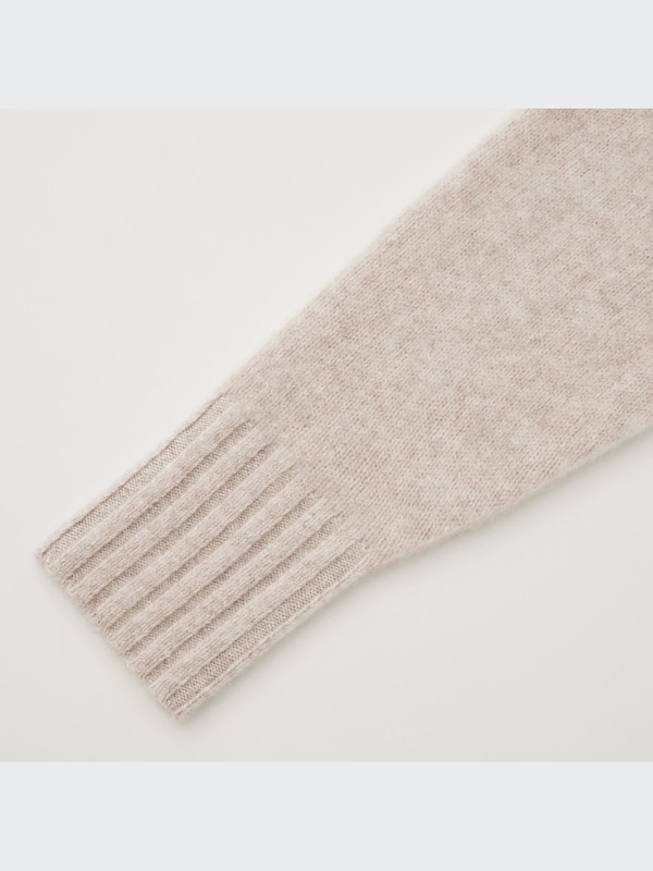 Kaschmir Pullover mit hohem Kragen