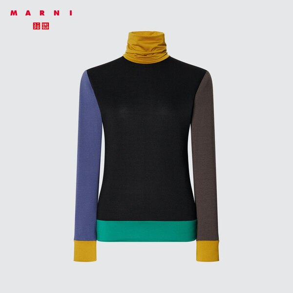 HEATTECH Turtleneck Long-Sleeve T-Shirt (MARNI)