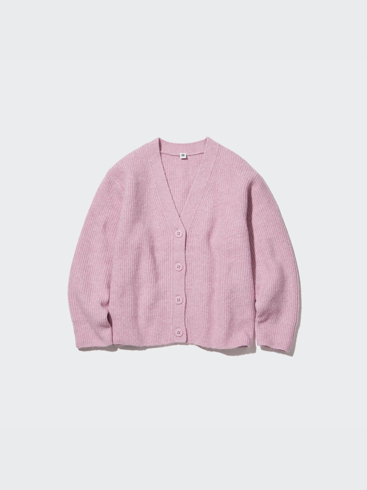 Uniqlo pink cardigan top