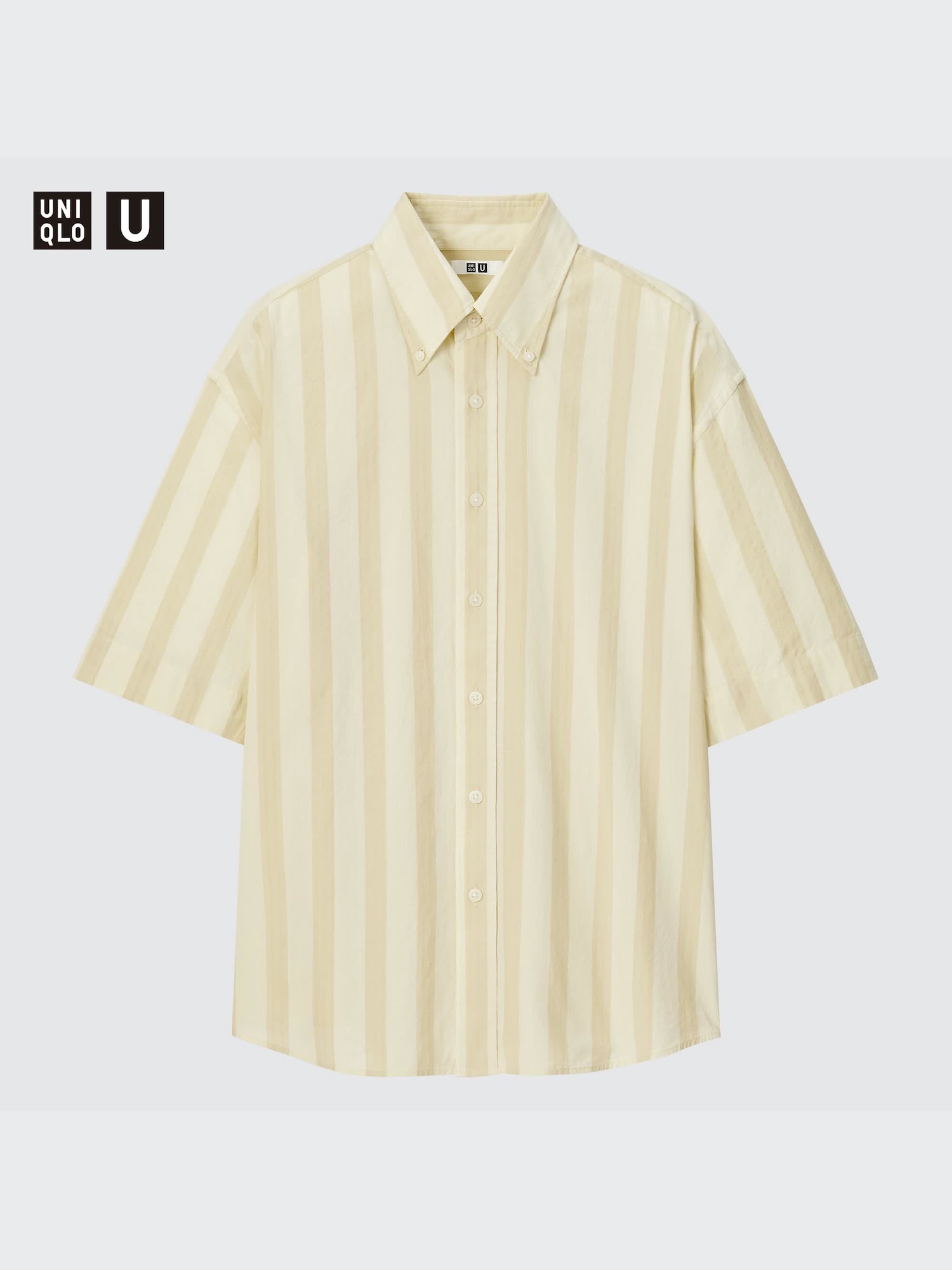 MEN'S UNIQLO U SEERSUCKER STRIPED SHORT SLEEVE SHIRT | UNIQLO CA
