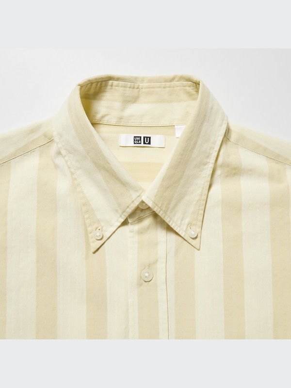 U Seersucker Striped Short-Sleeve Shirt