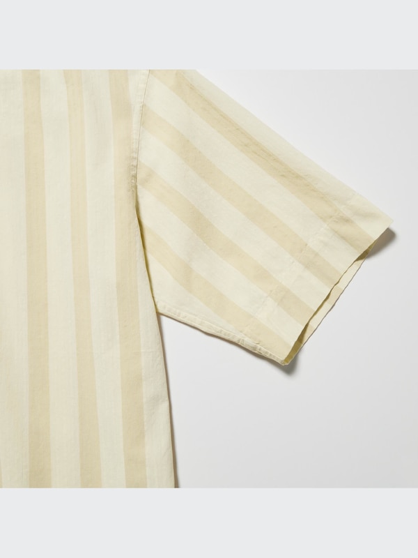 U Seersucker Striped Short-Sleeve Shirt