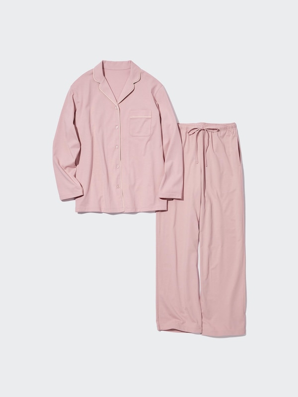 AIRISM COTTON PAJAMAS (LONG SLEEVE)
