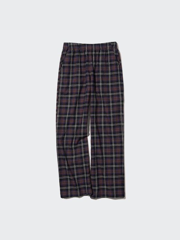 Flannel Checked Pants
