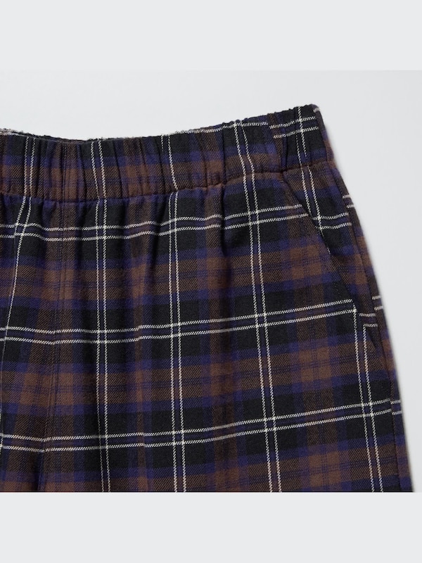 Flannel Checked Pants