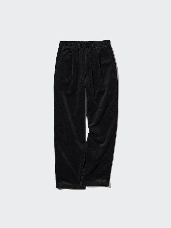 Pantalon Relax 7/8ème en Velours Côtelé