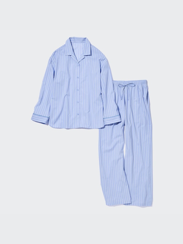 SOFT STRETCH STRIPED PAJAMAS (LONG SLEEVE)