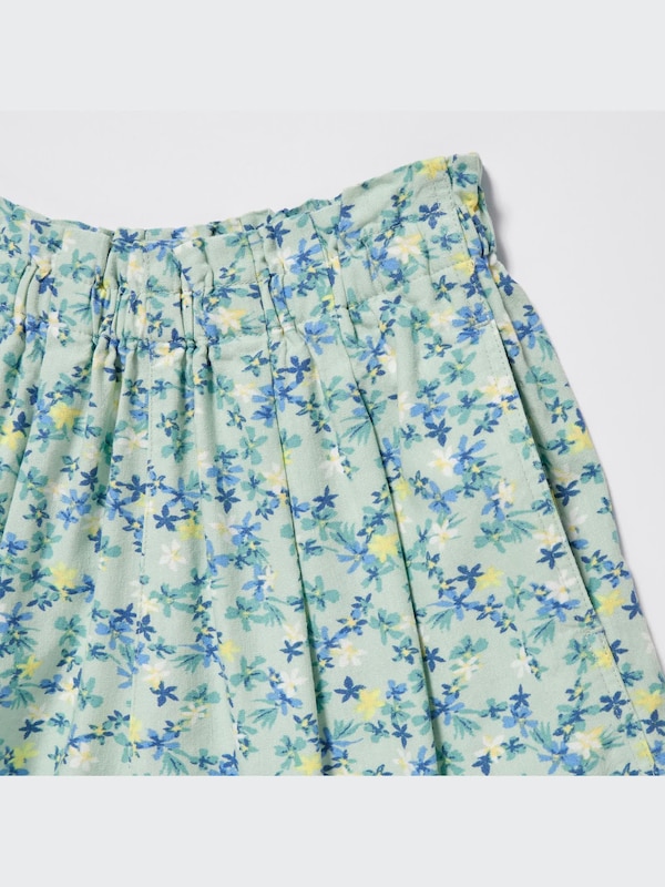 Linen Blend Easy Shorts