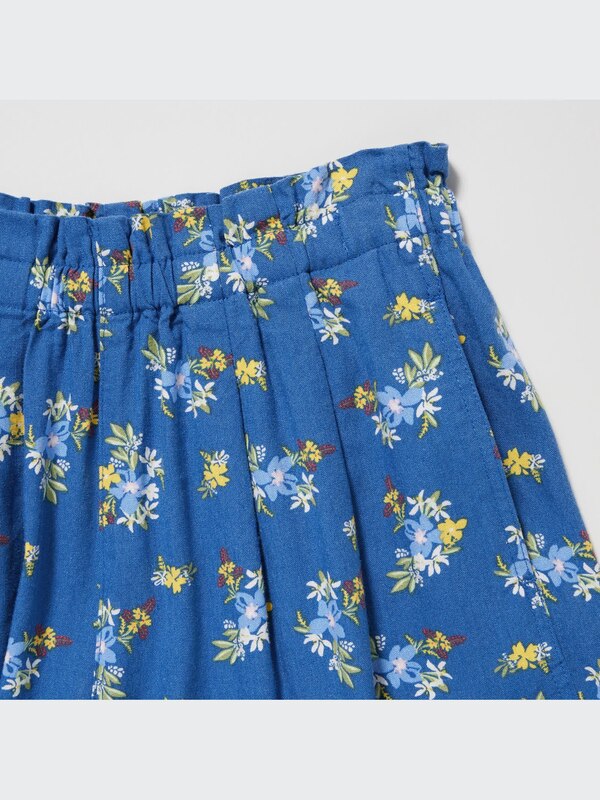 Linen Blend Easy Shorts