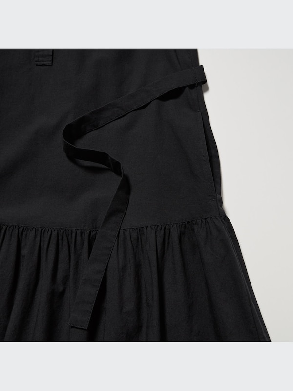 SLUB COTTON SLEEVELESS DRESS