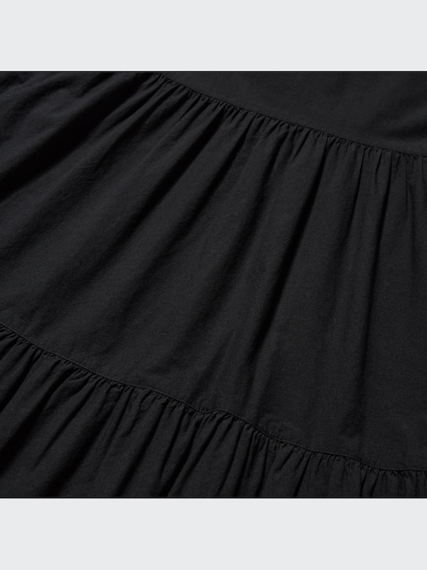 SLUB COTTON SLEEVELESS DRESS