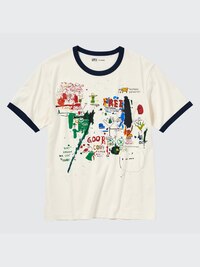 UT ARCHIVE UT (SHORT SLEEVE GRAPHIC T-SHIRT)(JEAN-MICHEL BASQUIAT)