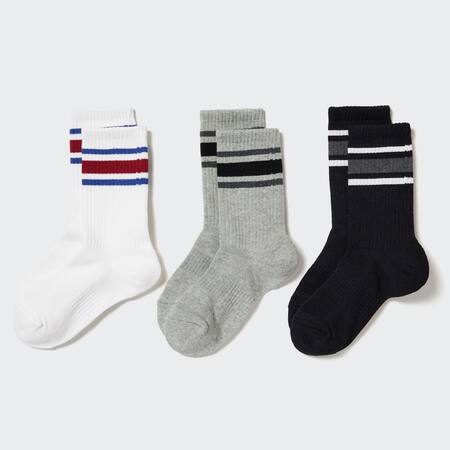 Kids Regular Line Socks (Three Pairs)