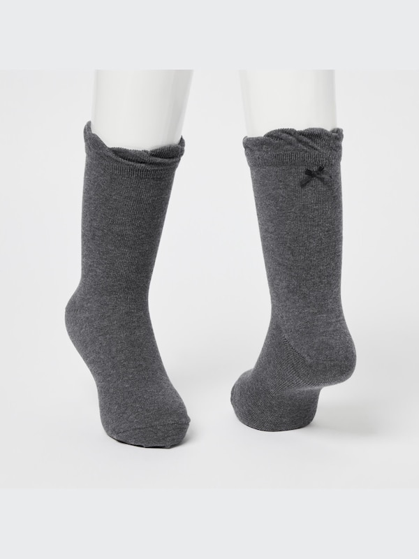Kinder Socken mit Schleife (3 Paar)