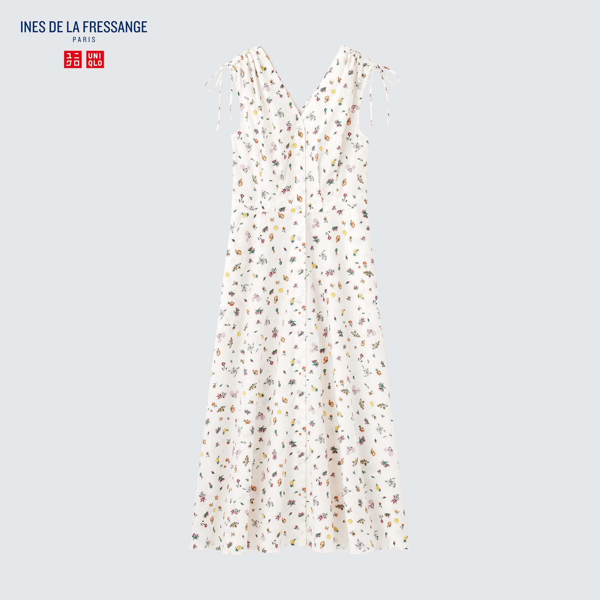 White 2024 dress uniqlo