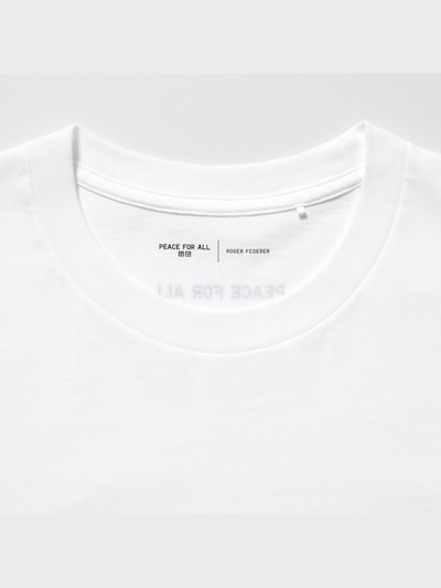 PEACE FOR ALL (Short-Sleeve Graphic T-Shirt) (Roger Federer)