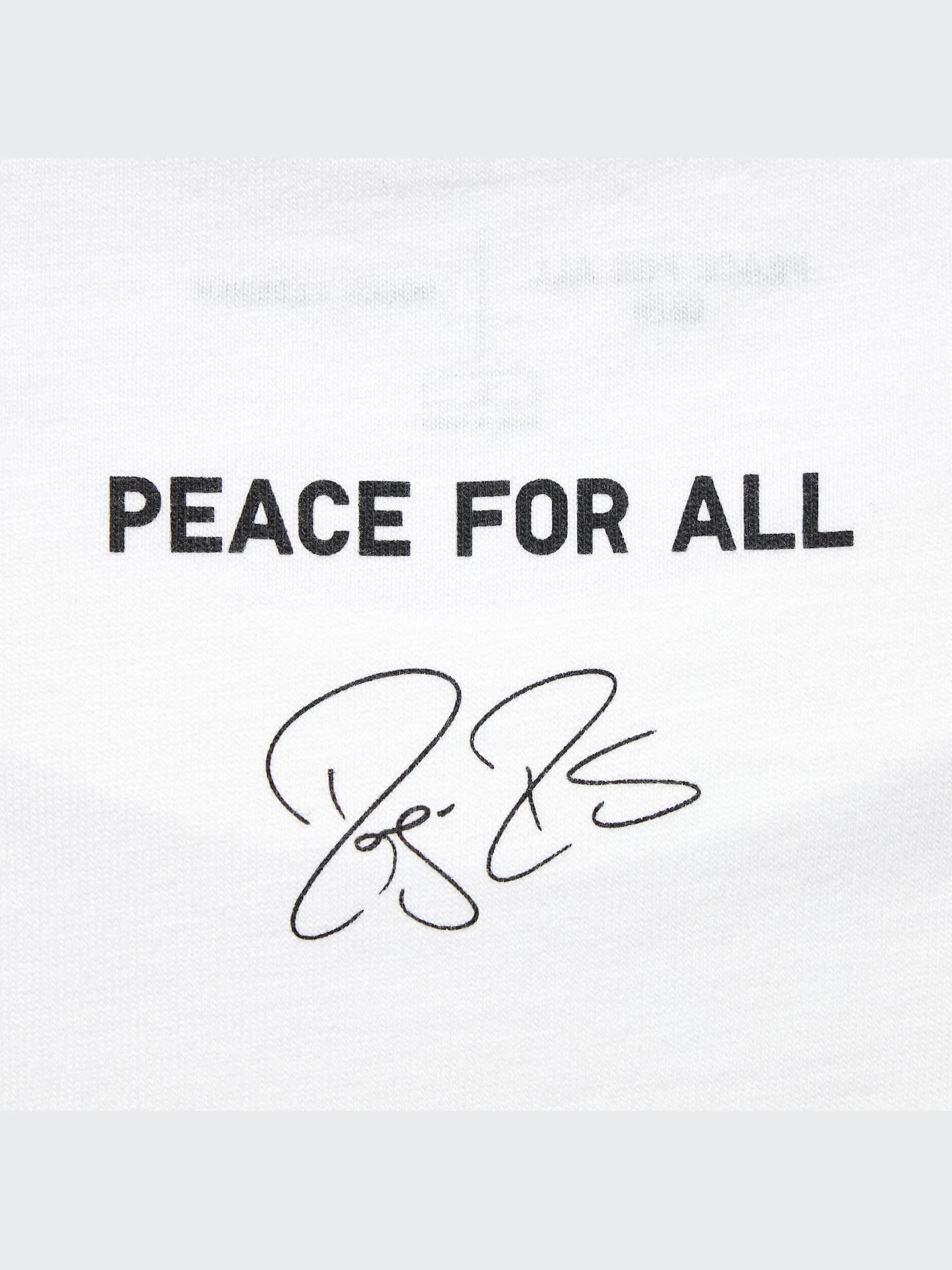 PEACE FOR ALL Graphic T-Shirt | Roger Federer | UNIQLO US