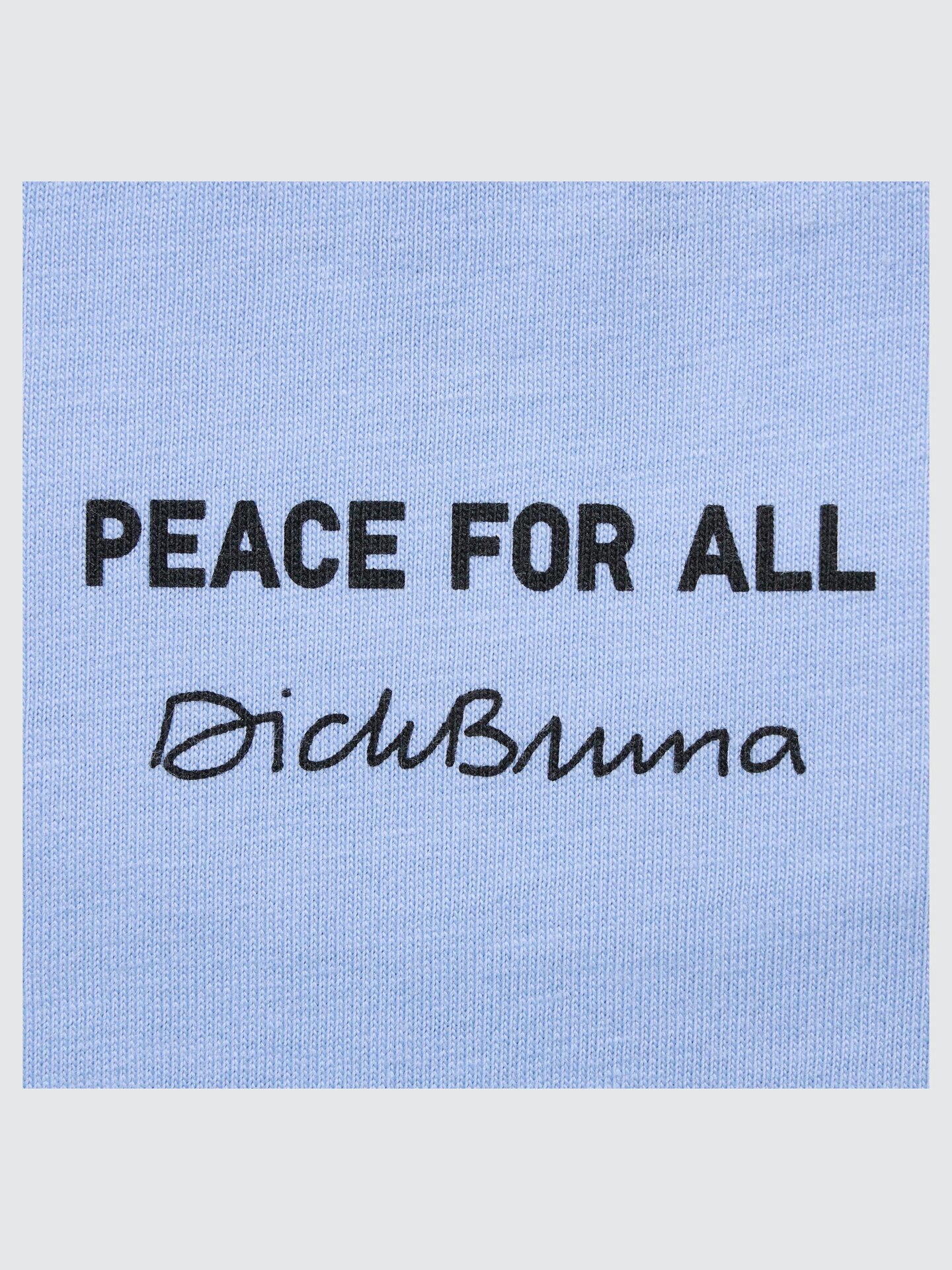 Футболка Uniqlo Peace For All с принтом, Dick Bruna, цвет: Синий — фото 7