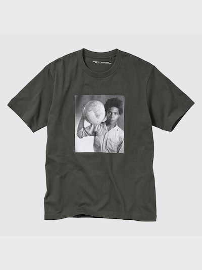 PEACE FOR ALL Short-Sleeve Graphic T-Shirt (Basquiat)