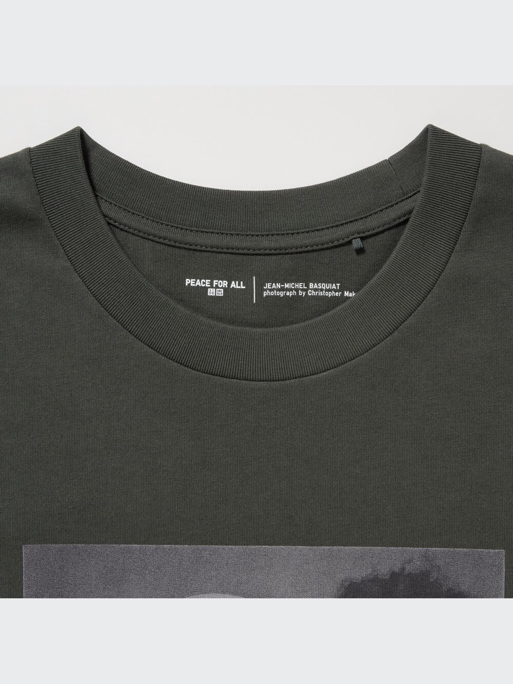 Uniqlo PEACE FOR ALL Graphic T-Shirt | Basquiat — фото 3