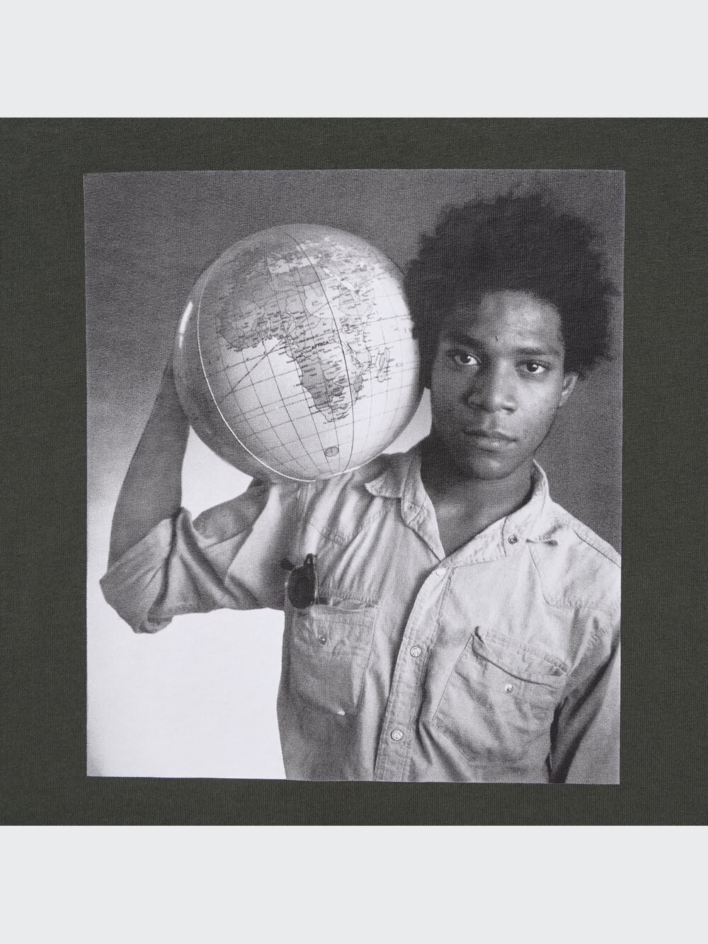 Uniqlo PEACE FOR ALL Graphic T-Shirt | Basquiat — фото 6