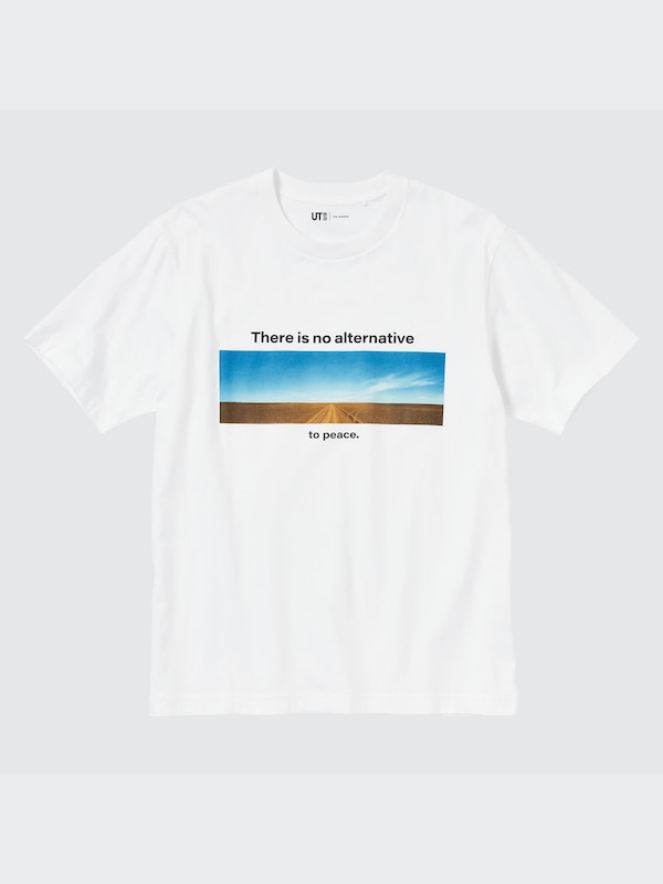 PEACE FOR ALL Short-Sleeve Graphic T-Shirt (Wim Wenders)