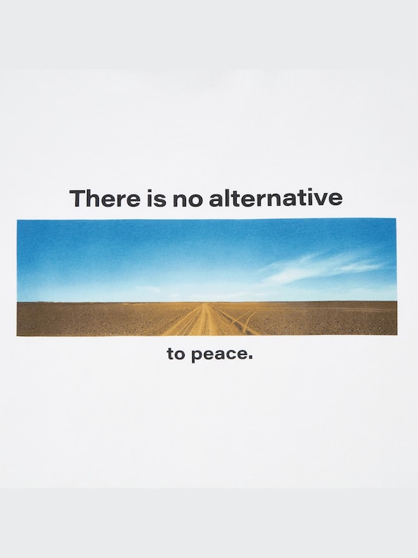PEACE FOR ALL Short-Sleeve Graphic T-Shirt (Wim Wenders)