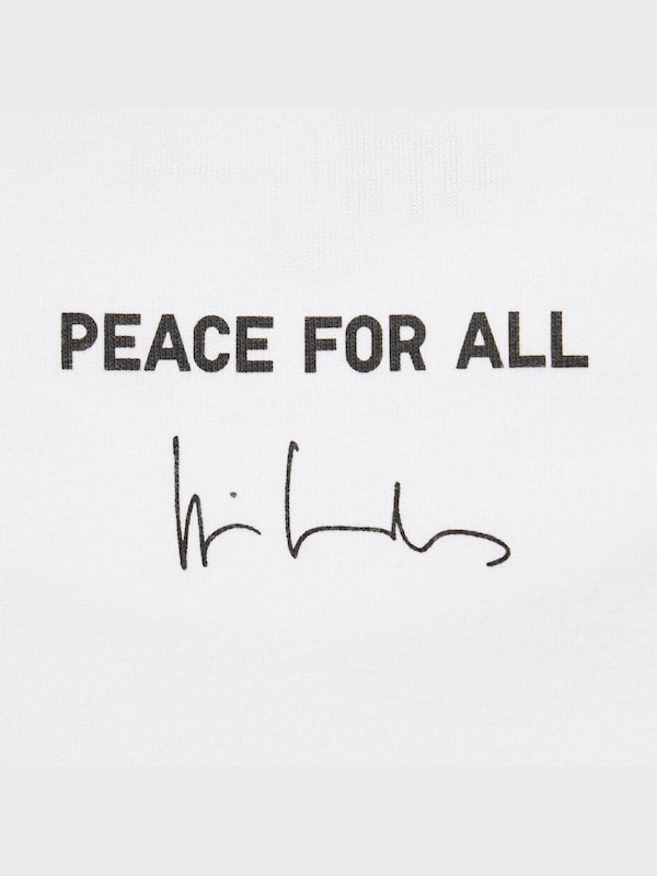 PEACE FOR ALL Short-Sleeve Graphic T-Shirt (Wim Wenders)