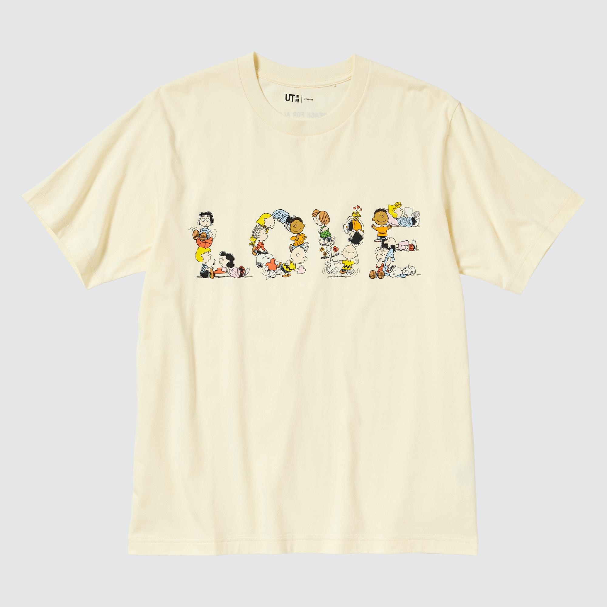 PEACE FOR ALL Graphic TShirt (Peanuts) UNIQLO GB