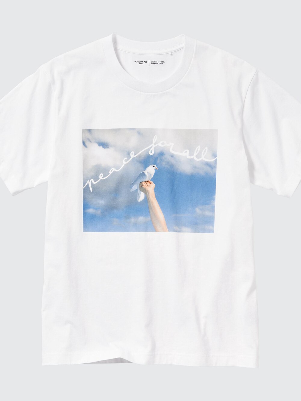 Uniqlo PEACE FOR ALL Graphic T-Shirt | Magnum Photos — фото 2