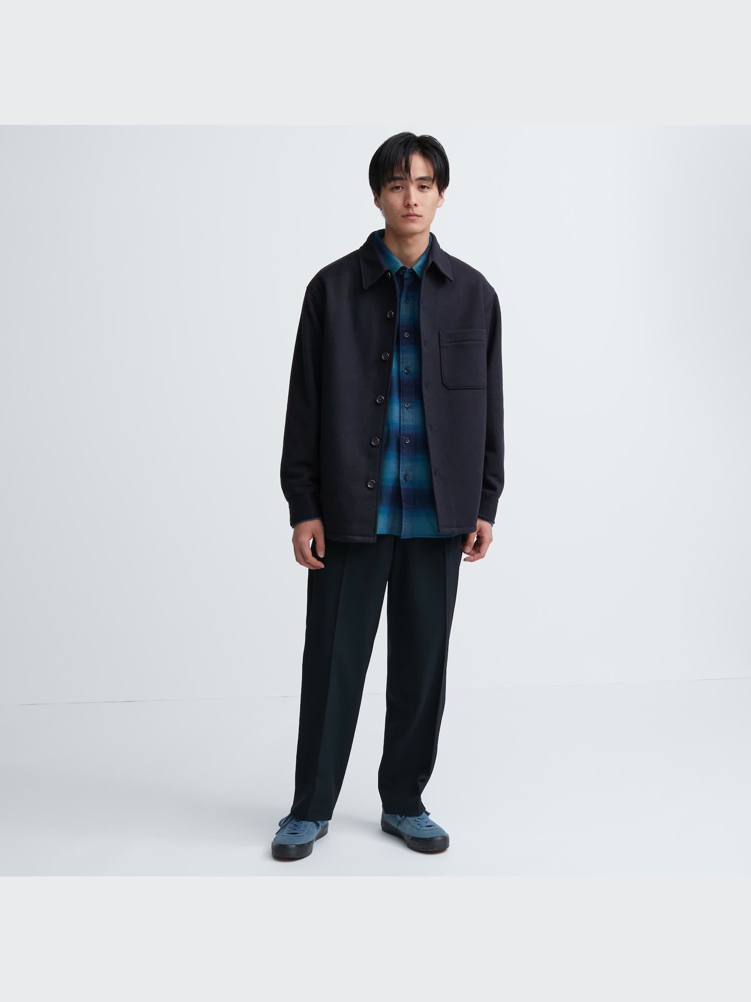 ジャケット・アウター Cotton pajama shirt jacket HONE シャツ pinstripe pajama shirt jacket/ ピンストライプ