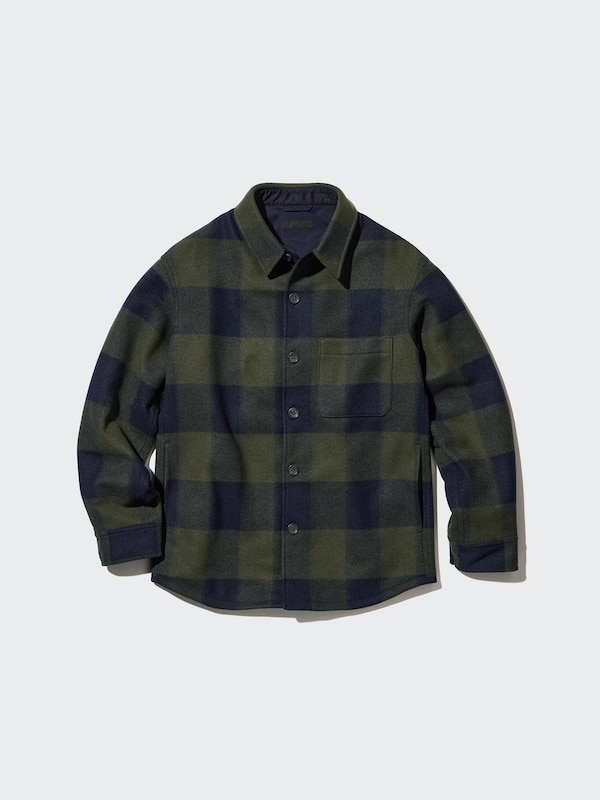 Checked Overshirt Jacket