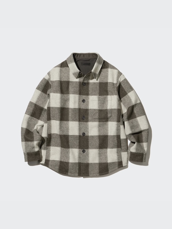 Checked Overshirt Jacket