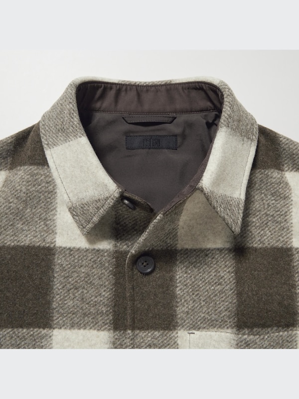 Checked Overshirt Jacket