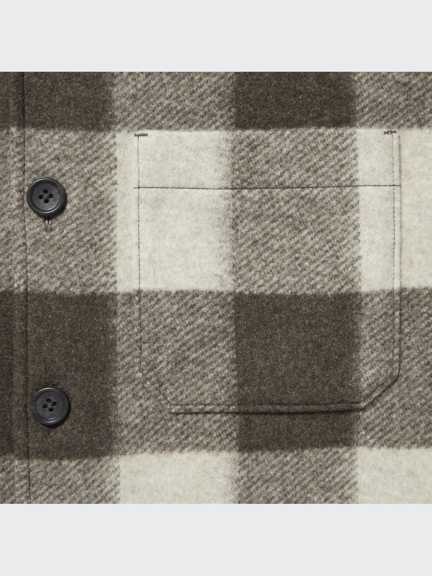 Checked Overshirt Jacket | UNIQLO US