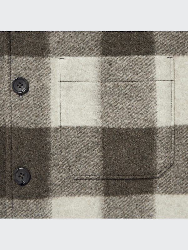 Checked Overshirt Jacket