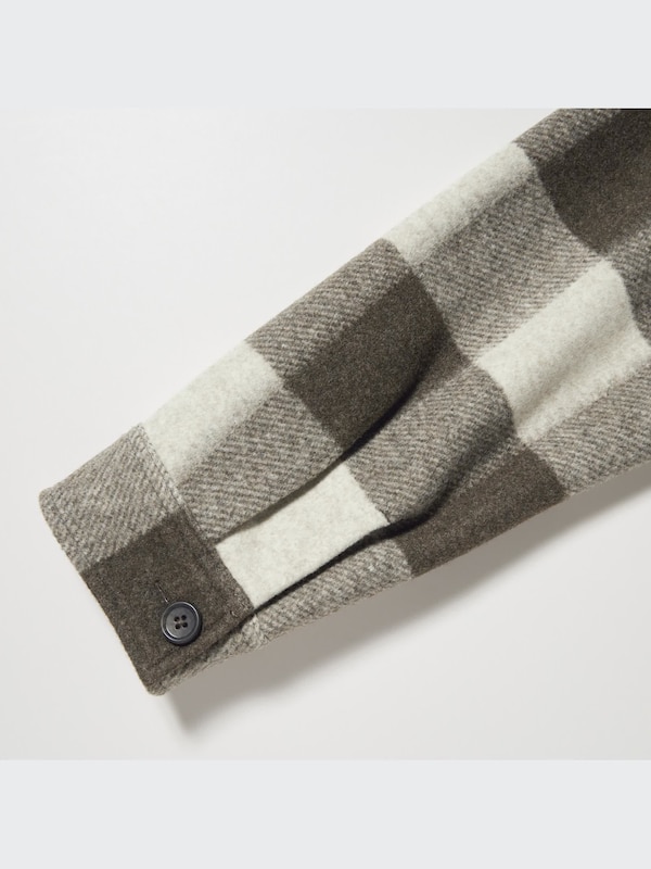 Checked Overshirt Jacket