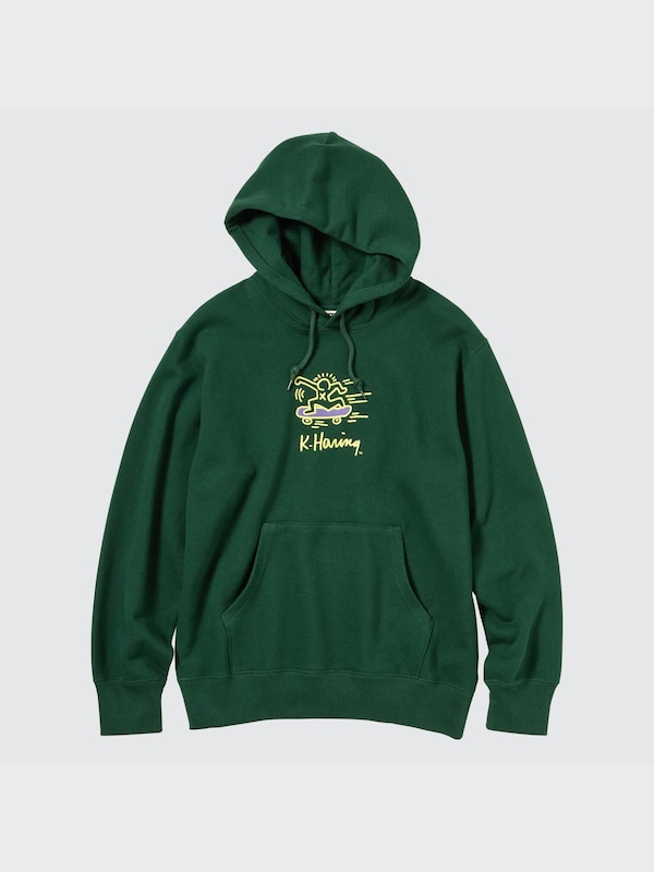 UT Archive Long Sleeve Sweat Hoodie (Keith Haring)