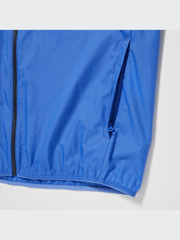 Pocketable UV Protection 3D Cut Parka (Color Block)