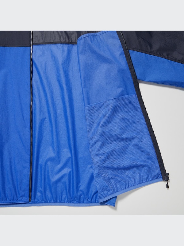Pocketable UV Protection 3D Cut Parka (Color Block)